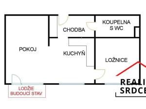 Pronájem bytu 2+1, Karviná, Jurkovičova, 52 m2