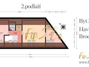 Prodej bytu 3+1, Havlíčkův Brod, Nádražní, 98 m2