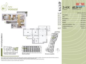 Prodej bytu 3+kk, Jablonec nad Nisou, Jezdecká, 68 m2