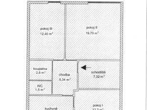 Prodej bytu 3+1, Šafov, 70 m2