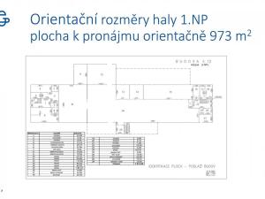 Pronájem výrobních prostor, Břeclav, Mládežnická, 973 m2