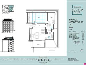 Prodej bytu 3+kk, Praha - Žižkov, Tachovské náměstí, 84 m2