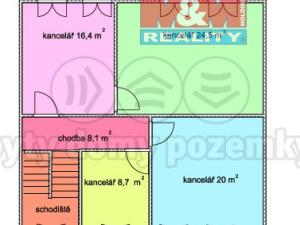 Pronájem kanceláře, Ostrava - Vítkovice, Kutuzovova, 180 m2