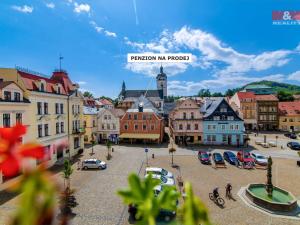 Prodej ubytování, Česká Kamenice, Náměstí Míru, 777 m2