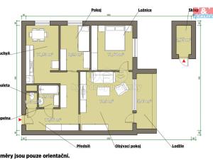 Prodej bytu 3+1, Tachov, Jana Ziky, 74 m2