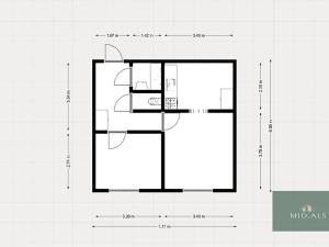 Prodej bytu 2+1, Stráž, 59 m2