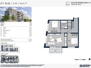 Prodej bytu 3+kk, Kladno, Arménská, 66 m2