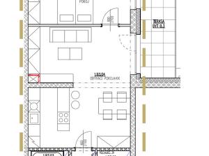 Prodej bytu 2+kk, Jablonec nad Nisou - Kokonín, Krkonošská, 57 m2