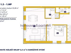 Prodej bytu 2+kk, Vrchlabí, Pražská, 58 m2