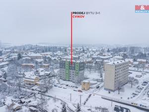 Prodej bytu 3+1, Cvikov - Cvikov II, Sídliště, 76 m2