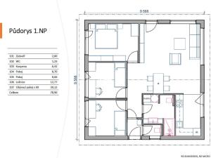 Prodej rodinného domu, Postupice, 80 m2