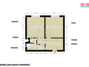 Prodej bytu 2+kk, Plzeň - Skvrňany, Kreuzmannova, 43 m2