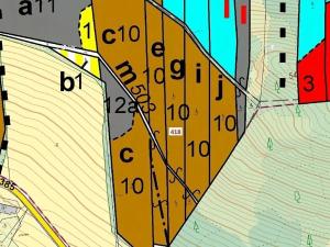 Dražba lesa, Záhoří, 4422 m2