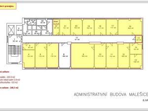 Pronájem kanceláře, Praha - Malešice, Teplárenská, 245 m2