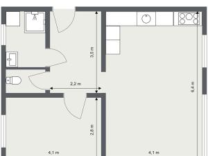 Prodej bytu 2+kk, Hrádek nad Nisou, 1. máje, 54 m2