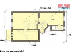 Prodej bytu 2+1, Karlovy Vary, Bělehradská, 62 m2