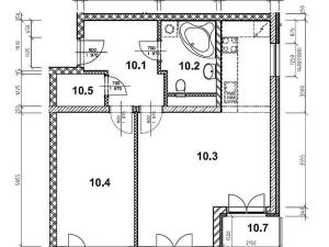 Pronájem bytu 2+kk, Praha - Stodůlky, Anny Rybníčkové, 59 m2