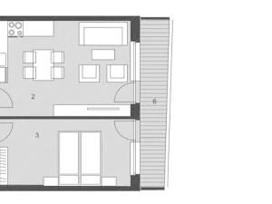 Pronájem bytu 2+kk, Praha - Holešovice, Argentinská, 57 m2