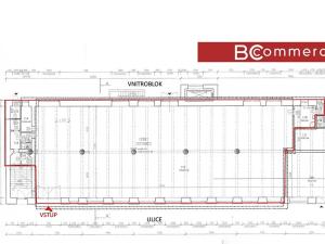 Pronájem obchodního prostoru, Brno, Zábrdovická, 530 m2