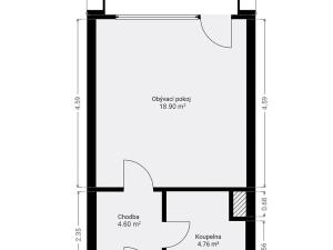 Prodej bytu 1+kk, Praha - Hloubětín, Nepelova, 36 m2