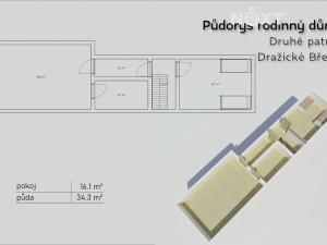 Prodej rodinného domu, Dražíč, 65 m2