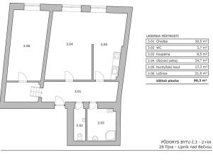 Prodej bytu 2+kk, Lipník nad Bečvou, 28. října, 96 m2