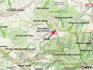 Prodej rodinného domu, Nové Město pod Smrkem, Železná, 281 m2