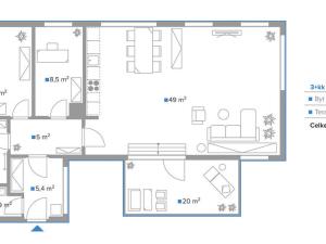 Prodej bytu 3+kk, Brno - Štýřice, Pražákova, 113 m2
