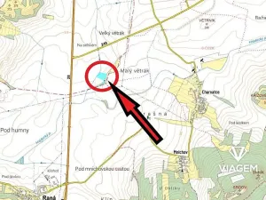 Prodej podílu pole, Bělušice, 1388 m2