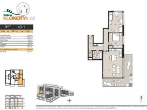 Prodej bytu 3+kk, Tábor, 93 m2