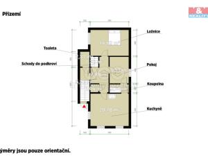 Prodej rodinného domu, Kněževes, Pražská, 67 m2
