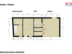 Prodej rodinného domu, Kněževes, Pražská, 67 m2