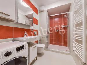 Pronájem bytu 1+kk, Praha - Karlín, U Sluncové, 33 m2