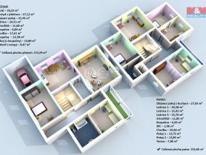 Prodej rodinného domu, Žleby, Ke Hrázi, 267 m2