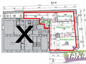 Pronájem obchodního prostoru, Mnichovo Hradiště, Studentská, 77 m2