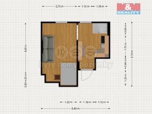 Prodej bytu 1+1, Karlovy Vary - Drahovice, Vítězná, 28 m2