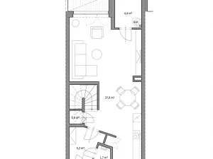 Prodej bytu 3+kk, Milovice, Topolová, 110 m2