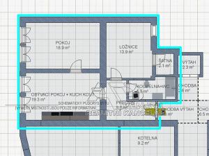 Pronájem bytu 3+kk, České Budějovice, Fráni Šrámka, 65 m2
