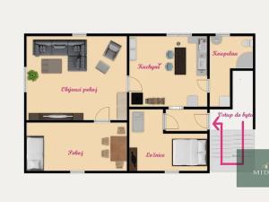 Prodej bytu 3+1, Heřmanova Huť, Tyršova, 72 m2