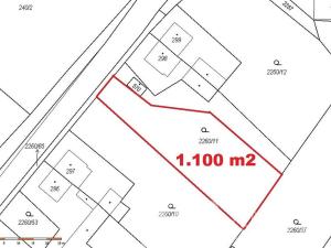 Prodej pozemku, Plánice, Nepomucká, 1100 m2