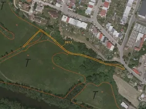 Dražba pozemku, Soběslav, 1175 m2