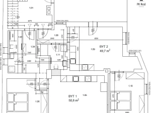 Pronájem bytu 2+kk, Kyjov, 50 m2