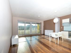 Pronájem bytu 1+kk, Praha - Vysočany, Na Harfě, 43 m2