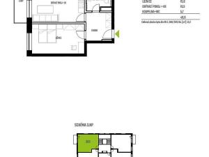 Prodej bytu 2+kk, Přelouč, Edvarda Beneše, 49 m2