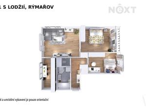Prodej bytu 3+1, Rýmařov, Příkopy, 71 m2