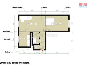 Prodej bytu 2+1, Plzeň - Východní Předměstí, Brojova, 51 m2