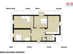 Prodej bytu 3+1, Město Touškov, Partyzánská, 90 m2