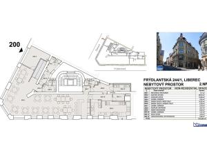 Pronájem restaurace, Liberec, Frýdlantská, 215 m2