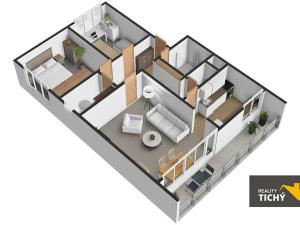 Prodej bytu 3+1, Slavoňov, 78 m2