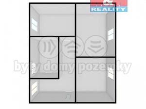 Prodej bytu 2+1, Klášterec nad Ohří, Dukelská, 60 m2